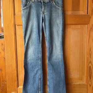Hudson Jeans Classic Blue Wide Leg Denim